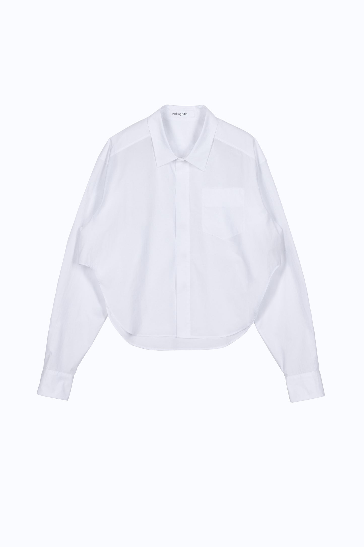 Oversized Shirt – Architectural Cotton Shirting