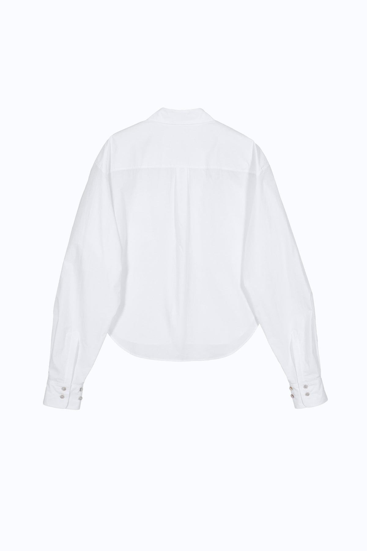 Oversized Shirt – Sculptural Cotton Shirting