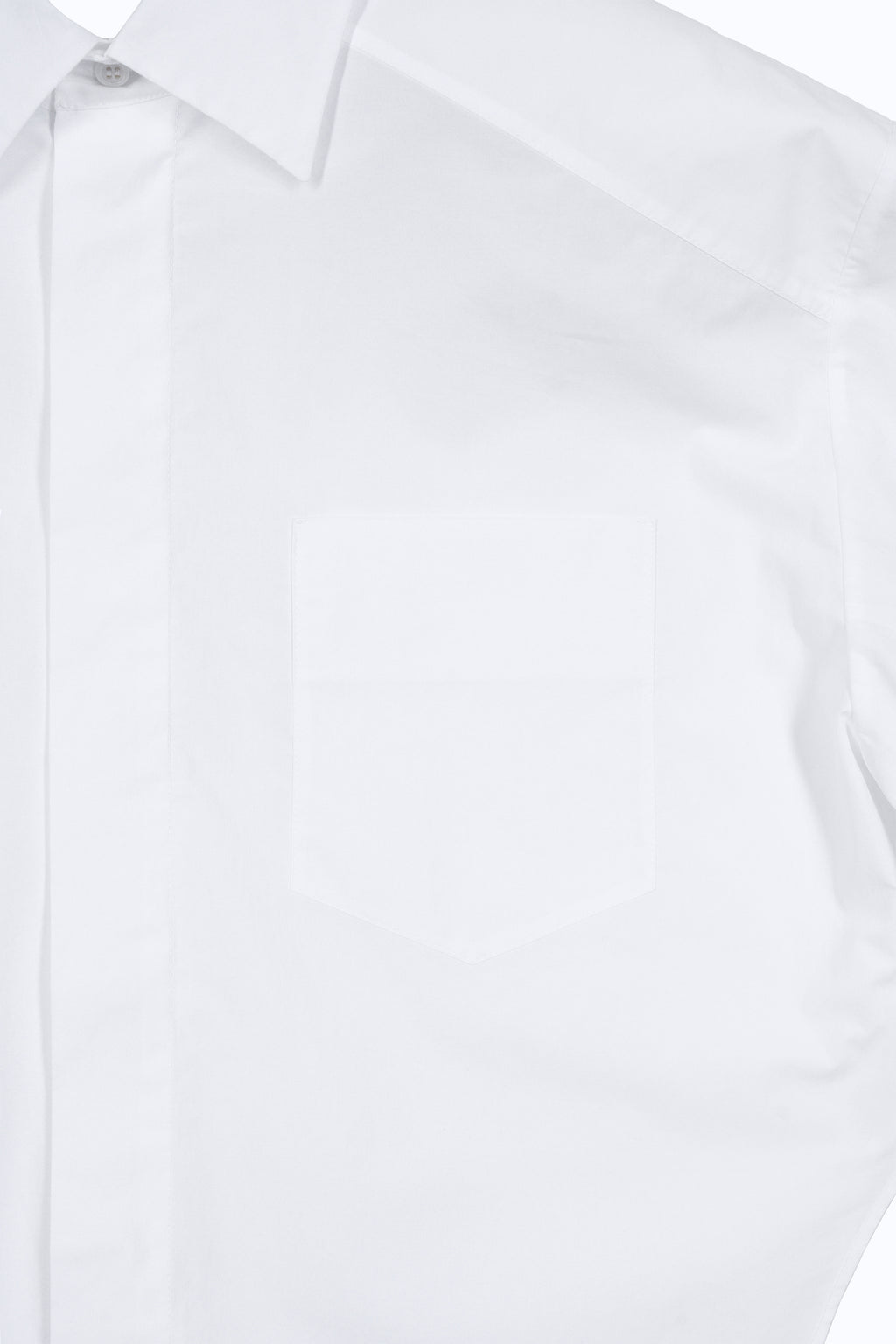 Oversized Shirt – Sculptural Cotton Shirting