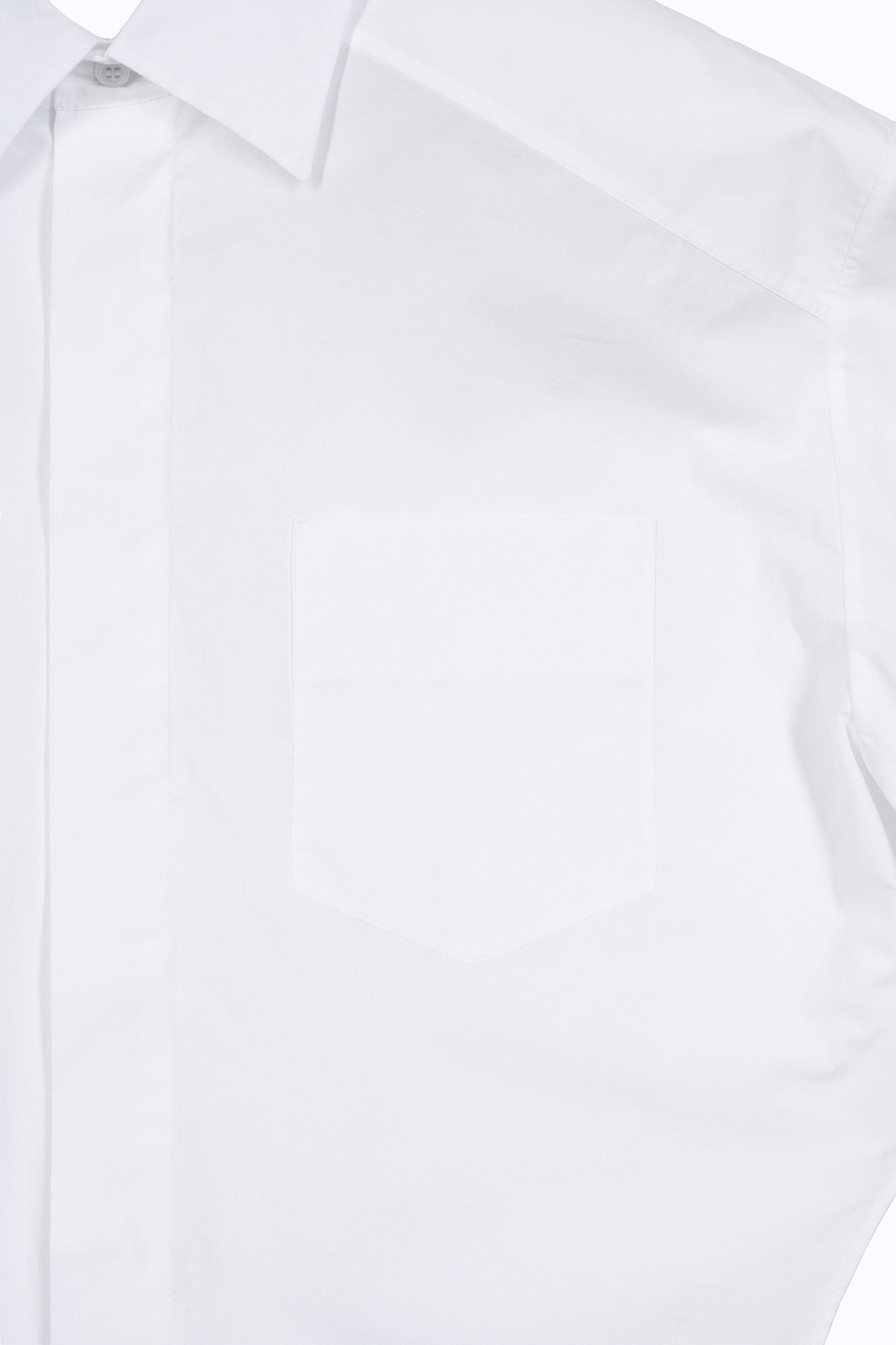 Oversized Shirt – Sculptural Cotton Shirting