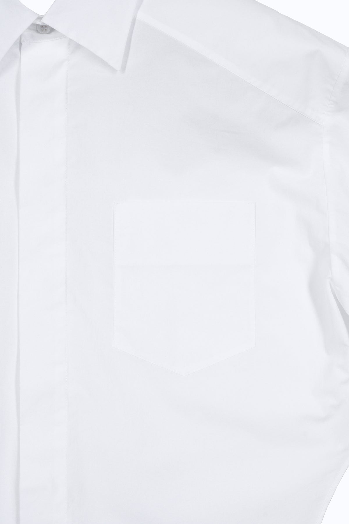 Oversized Shirt – Sculptural Cotton Shirting