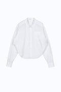 Oversized Shirt – Sculptural Cotton Shirting
